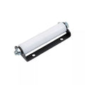 White Lippert J-38 Slide Out Roller 320500 - Angled View | United RV Parts