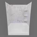 Specialty Recreation SW2432SM Grey Marble RV Shower Wall 24x32x66 - Front View | United RV Parts