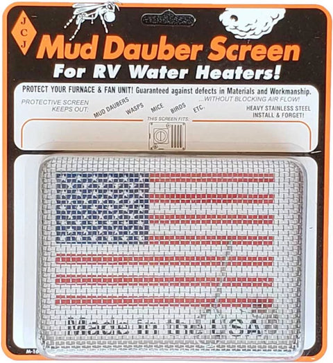 JCJ Enterprises | Mud Dauber Screen for Furnace | M1600 | Universal, Screen, United RV Parts
