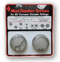 JCJ Enterprises Mud Dauber Screen for Suburban or Duo-Therm Furnace M300 2 Pack - Package View | United RV Parts
