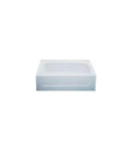 Specialty Recreation BT2754WR White RV Bath Tub Right Hand Drain 27x54 - Front Angle | United RV Parts