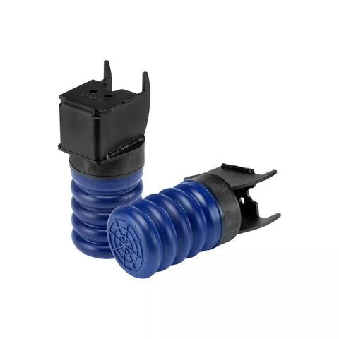 Blue Rubber SumoSprings SSR-117-40 Rear Suspension Springs Pair - Angled View | United RV Parts