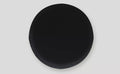 Black Vinyl RV Spare Tire Cover 31.25 Inch - Front View | United RV Parts